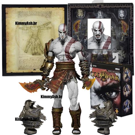 Ultimate Edition Ghost Of Sparta Kratos Action Figure NECA God Of War 3