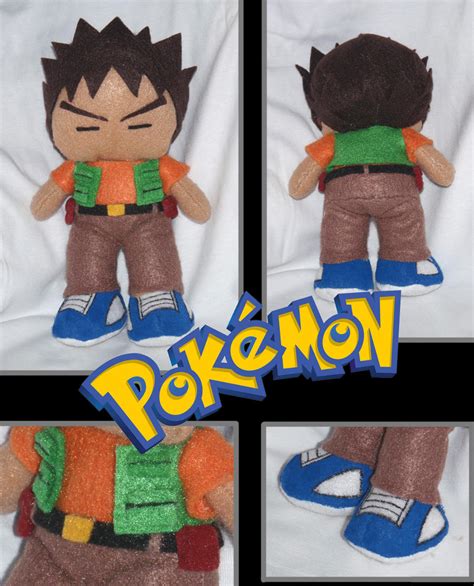 Chibi Pokemon Brock Plushie By Animeyume06 On Deviantart