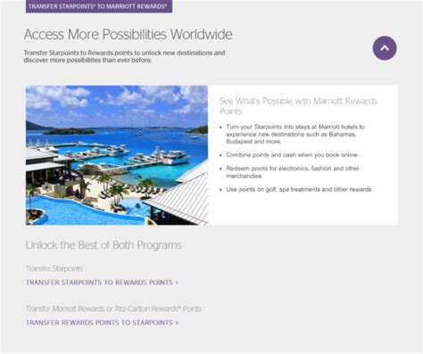 How To Transfer Points From Starwood Preferred Guest To Marriott
