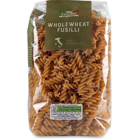 Cucina Wholewheat Fusilli G Compare Prices Where To Buy