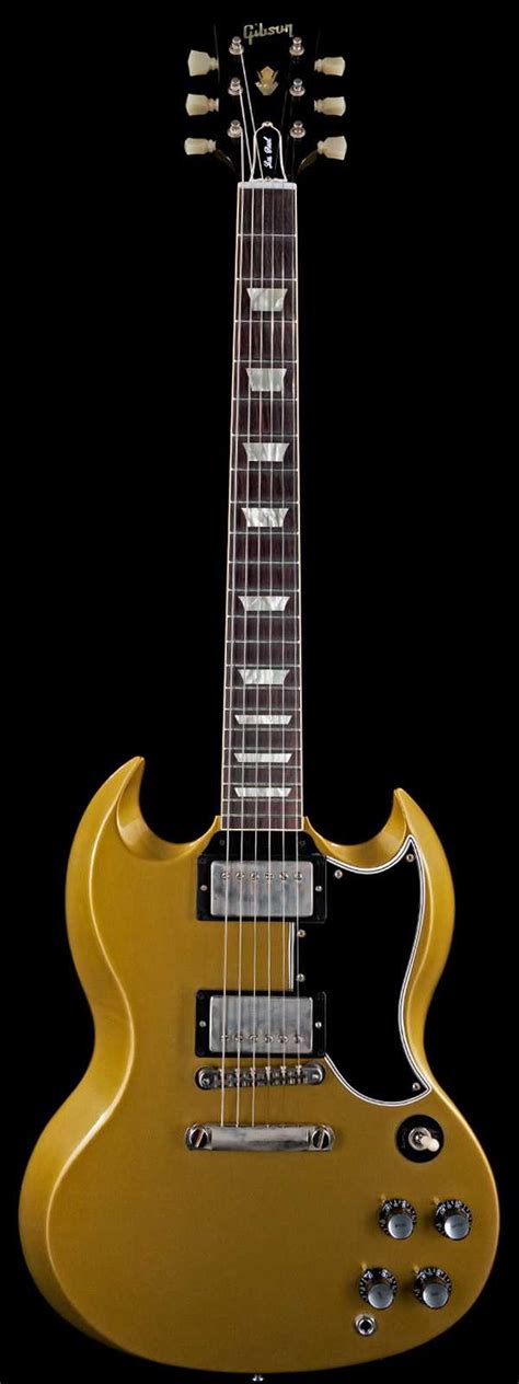 Gibson Custom Shop Made 2 Measure 1961 Sg Standard Stop Bar Vos Double Gold Wildcat Guitars