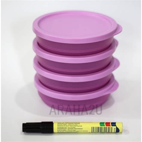 Tupperware Summer Fresh Large Set Summer Fresh Round Set Shopee Malaysia