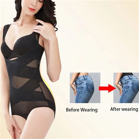 Для женщин Body shaper утягивающий бельевой корсет Фитнес для похудения ...