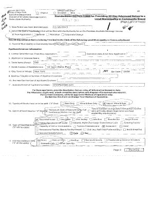 Fillable Online sla.ny.govsystemfilesStandardized NOTICE FORM for ...