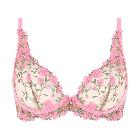 Dita Von Teese 3 Pieces Lingerie Set Rosewyn Charming Pink