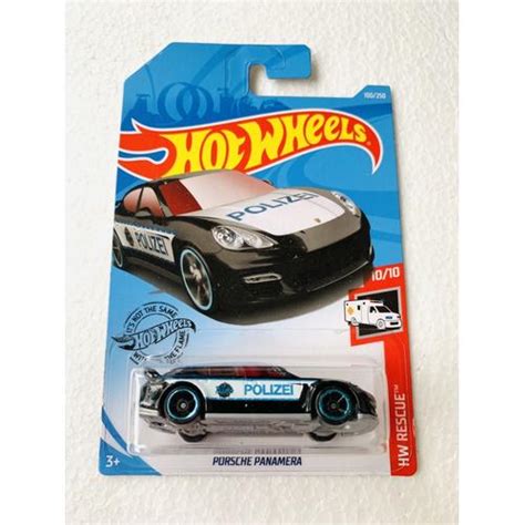 Jual HOTWHEELS HOT WHEELS PORSCHE PANAMERA HITAM POLIZEI MOBIL POLISI POLIS Kab Bekasi