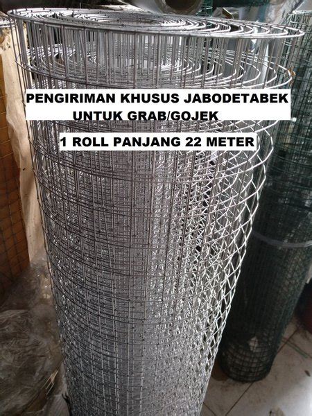 Jual Kawat Loket Putih Tinggi Cm X Inch X Meter Kawat Ayak