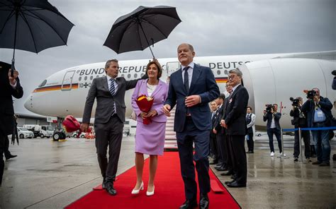 G Gipfel In Japan Olaf Scholz In Hiroshima Eingetroffen