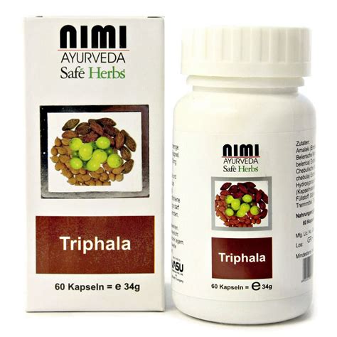 Triphala Extrakt Nimi Ayurveda Kapseln