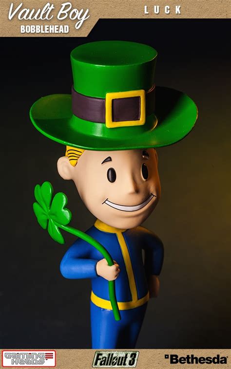 Fallout® 3: Vault Boy 101 Bobbleheads - Series Three: Luck | Gaming Heads