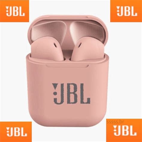 Fone De Ouvido Bluetooth Sem Fio Jbl Tws Inpods I12 Para Android Iphone