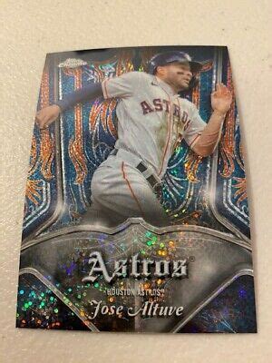 2022 Topps Chrome Pinstriped P 3 Jose Altuve Houston Astros EBay