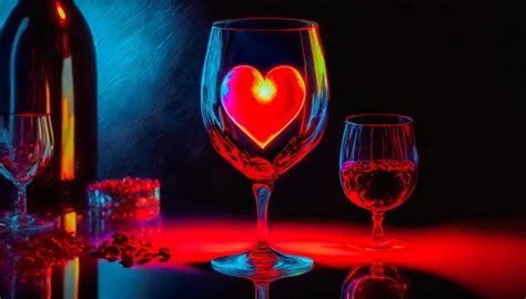 Valentine, Wine Glass Free Stock Photo - Public Domain Pictures