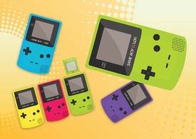 Free download of Game Boy Color logo Vector Graphic