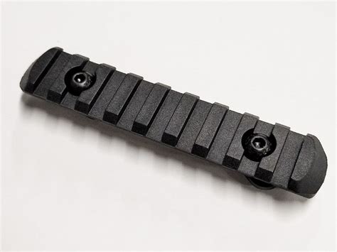 4286.Пластиковая РИС планка с креплением на M-Lok 10.5 cм,ЧЕРНАЯ ...