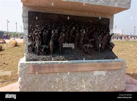 A Display Of The National Salt Satyagraha Memorial Opened By Pm