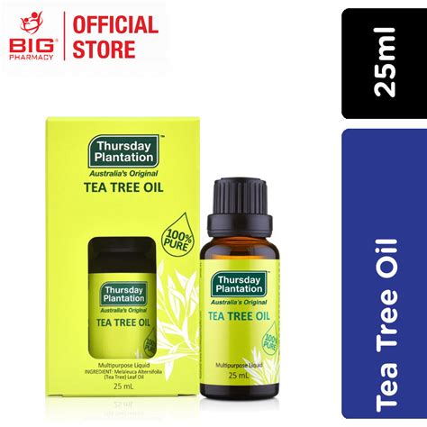 Thursday Plantation Tea Tree Oil 25ml Shopee Malaysia