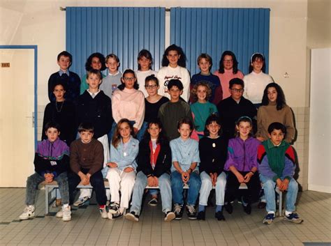 Photo de classe 5e5 de 1992 Collège Du Bois D aulne Copains d avant