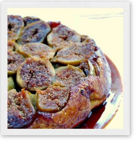 Tarte Tatin Figues Orange Torchons Serviettes