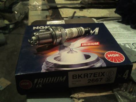 BKR7EIX Свеча зажигания 2667 Iridium IX NGK | Запчасти на DRIVE2
