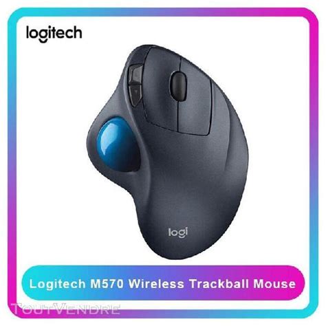 Logitech M Souris Trackball Sans Fil Dessin Souris Suppor En France