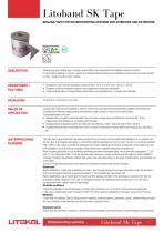 Self-adhesive sealing - LITOBAND SK - LITOKOL - protection / drainage ...