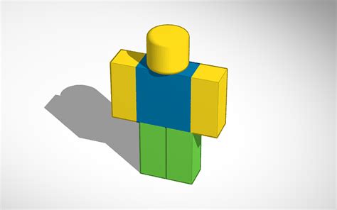 3D design Roblox Noob ( DON'T COPY WITHOUT LIKING FIRST) - Tinkercad