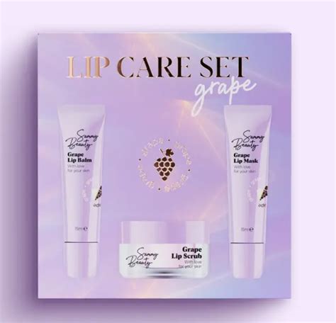 Набор средств Sammy Beauty lip care set grape | отзывы