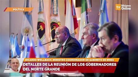 Detalles De La Reunión De Los Gobernadores Del Norte Grande Vídeo