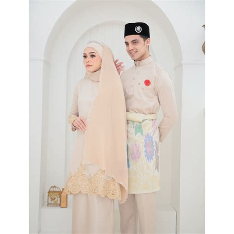 COUPLE SET NIKAH SANDY NUDE B MELAYU AMAYA Shopee Malaysia