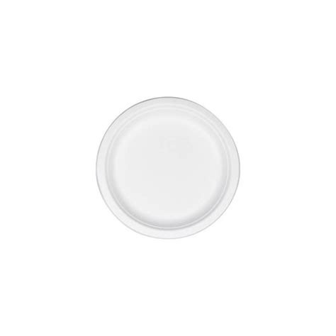 Assiette Ronde En Pulpe Biod Gradable Mm Pcs