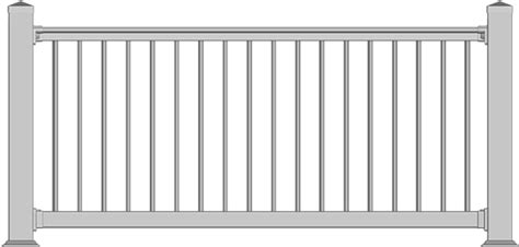 Download Compare Our Rail White Railing Png Transparent Png Image