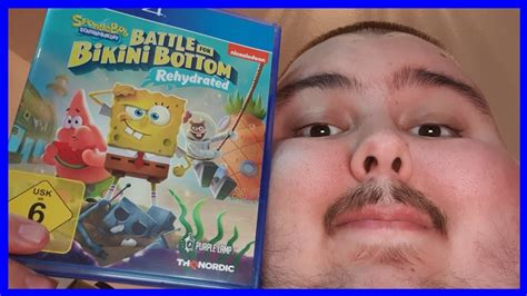 SPONGEBOB SCHWAMMKOPF BATTLE FOR BIKINI BOTTOM REHYDRATED UNBOXING YouTube