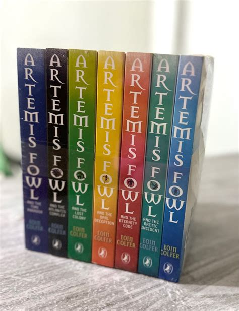 Artemis Fowl books set on Carousell