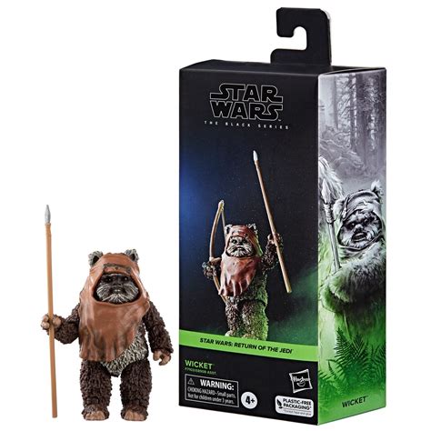 Figura De Acci N Wicket Star Wars The Black Series