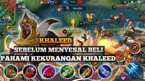 BUILD KHALEED TERSAKIT DAN TUTOTIAL LENGKAP CARA MEMAKAI KHALEED DAN