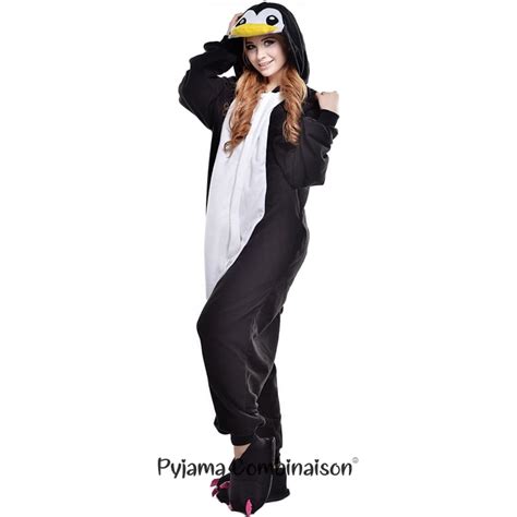 Pyjama Pingouin Femme Pyjama Combinaison