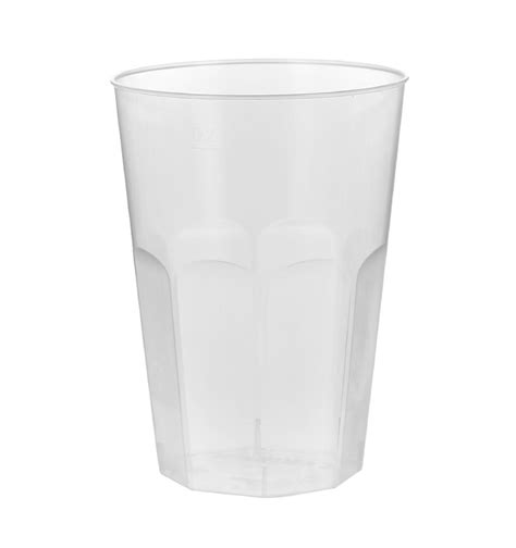 Vaso Reutilizable Irrompible Pp Deco Transparente Ml Uds