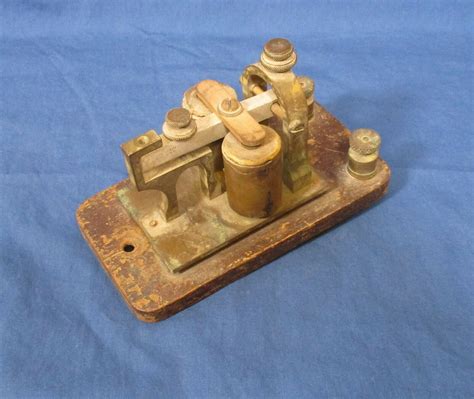 Mavin Vintage Jh Bunnell Railroad Morse Code Telegraph Relay Sounder