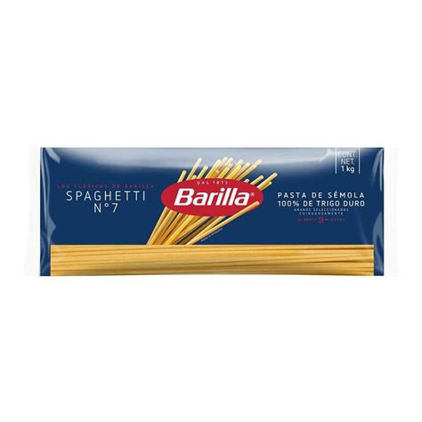 Pasta Barilla Spaghetti No7 1 Kg Walmart