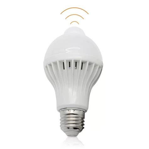 Ip Led Pir Sensor Bulb E W W W Ac V V Dusk To Dawn Light