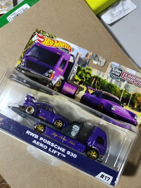 Hot Wheels Transporter Series RWB Porsche 930 Aero Lift Hobbies Toys Toys Games On Carousell