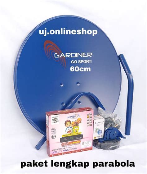 Parabola Mini Gardiner Cm Full Set Paket Receiver Gol Garmedia Lgsat