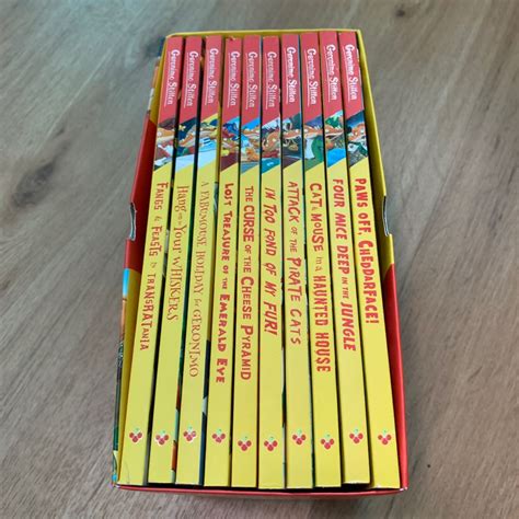 Geronimo Stilton 10 Book Collection Series 1 Hobbies And Toys Books