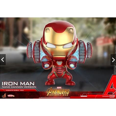 HOT TOYS COSBABY COSB 復仇者聯盟 無限之戰 鋼鐵人 奈米砲版 MK 馬克 蝦皮購物