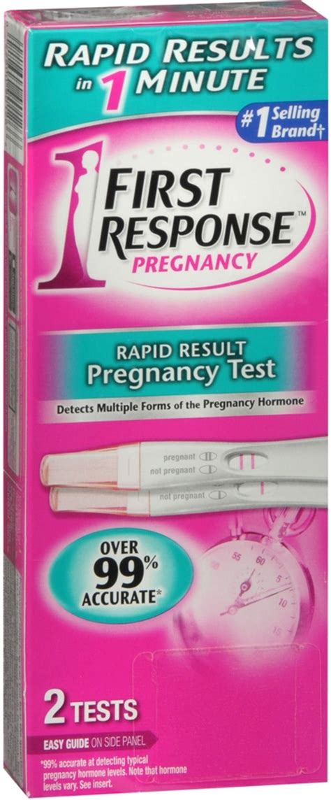 FIRST RESPONSE Rapid Result Result Pregnancy Test 2 Each(2pack