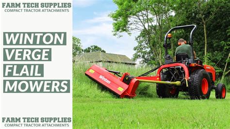 Winton Heavy Duty Verge Flail Mowers Farm Tech Supplies Ltd Youtube