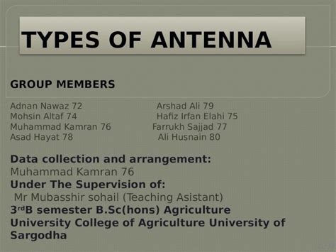 (PPTX) Types of antenna of insects - DOKUMEN.TIPS