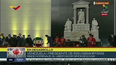 Presidente De Ir N Rinde Homenaje Al Libertador Sim N Bol Var En