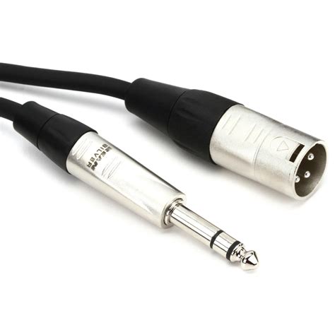 Hosa Hsx Pro Balanced Interconnect In Trs To Xlr M Ft